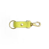 Keychain - Chartreuse Hair on Hide