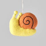 Snail Hanging Felt Ornament