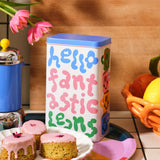 Happy Nice Brew Time Kitchen Storage Tin