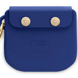 Signature Navy Snap Dog Treat Pouch