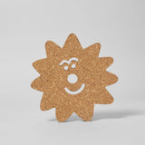 7.8" Star Face Cork Trivet
