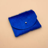 Cardholder - Lapis Hair on Hide