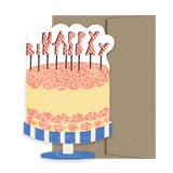Happy Birthday Cake - Die Cut
