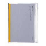 EDiT B6 Grid Notebook with PVC Cover & Zipper Pocket
