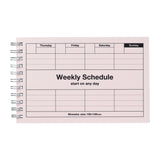 Pocket Size Weekly Planner Undated 58 Weeks Dayfree