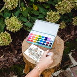 Wildflower Meadow watercolor painting kit