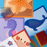 Ocean Mosaic Stickers Art Set - 8 pcs