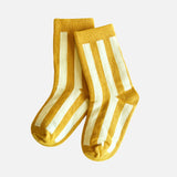 Marigold Stripe Socks - Milk Teeth