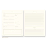 Standard Book Log Reading Journal
