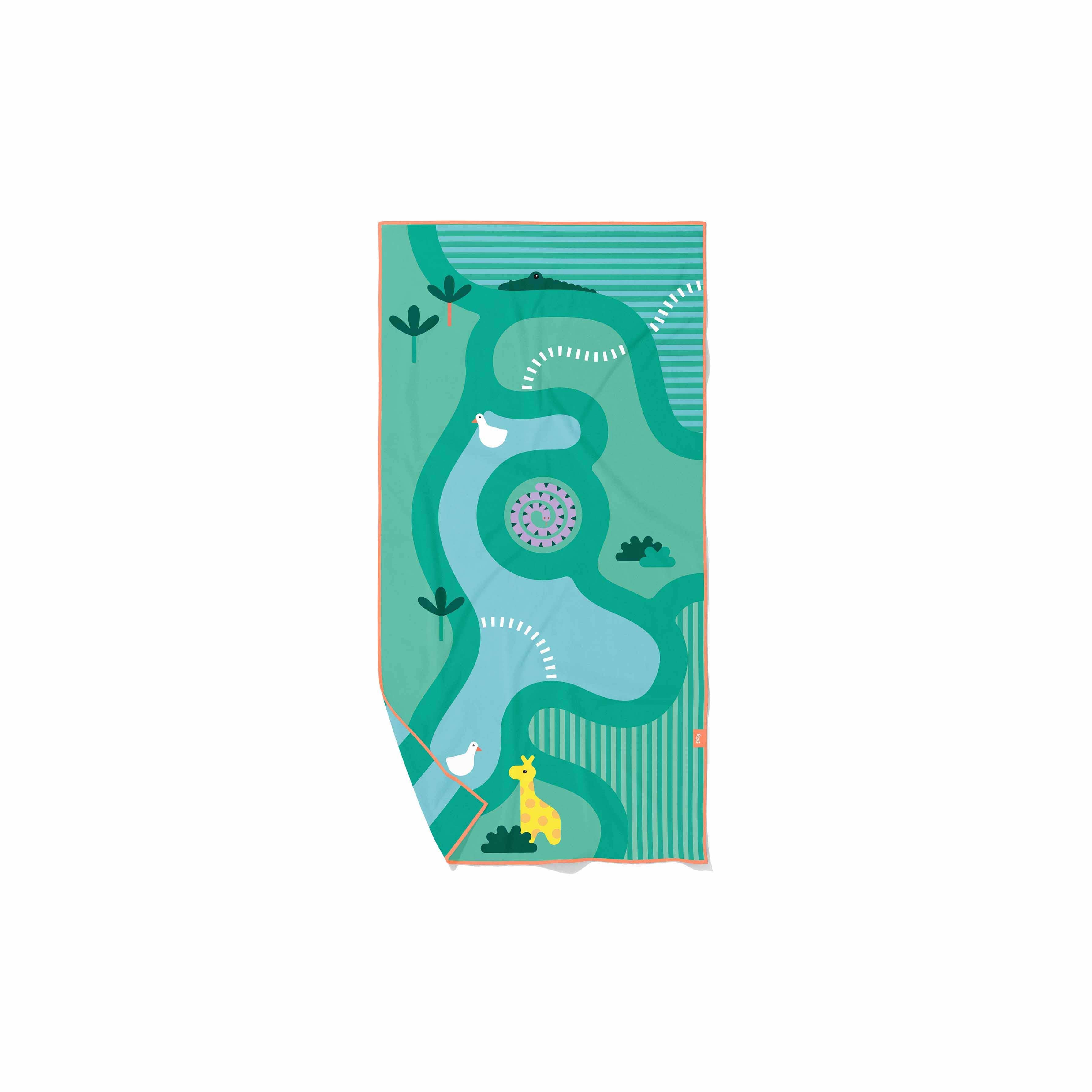 Quut Play Towels-Size M, Interactive Design, Game & Patterns