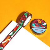 Asian Produce Washi Tape | Food Washi Stationery Craft Tape