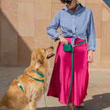 Meadow Green 4-in-1 Convertible Hands Free Cloud Dog Leash