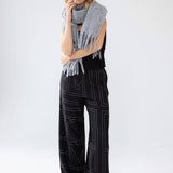 The Reykjavik Scarf with RWS Wool - Grey - FW25