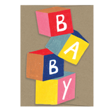 Baby Cubes - Die Cut Card