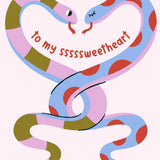 To My Sweetheart Card