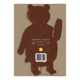 Bear - Die Cut Card
