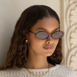 Mimi Acetate Oval Sunglasses - Freyrs Eyewear