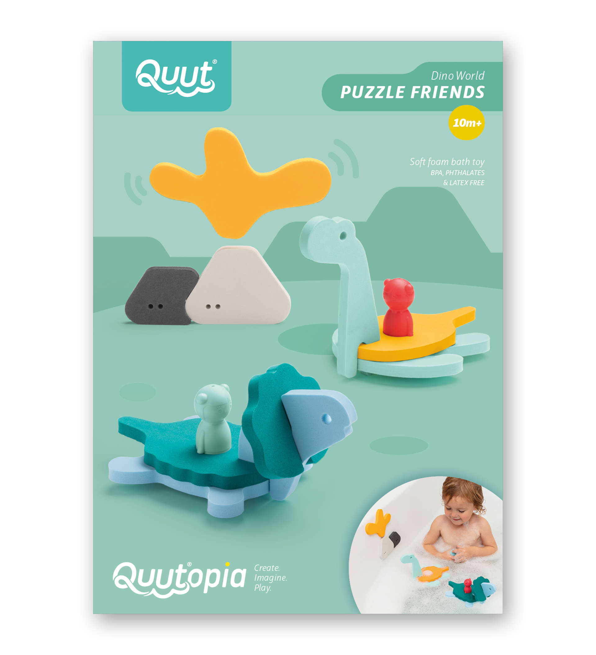 Quut Puzzle Friends - Fun in the Water