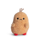 Mini sitting plush toy-Mouse Boot-Yellow raincoat Ricespud