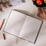 Guided Recipe Journal, A5 Hardcover - Al Fresco