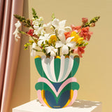 OCTAEVO Elysia Mini Paper Vase, Flower Vase & Card Set