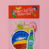 Dinner Club Sticker Pack
