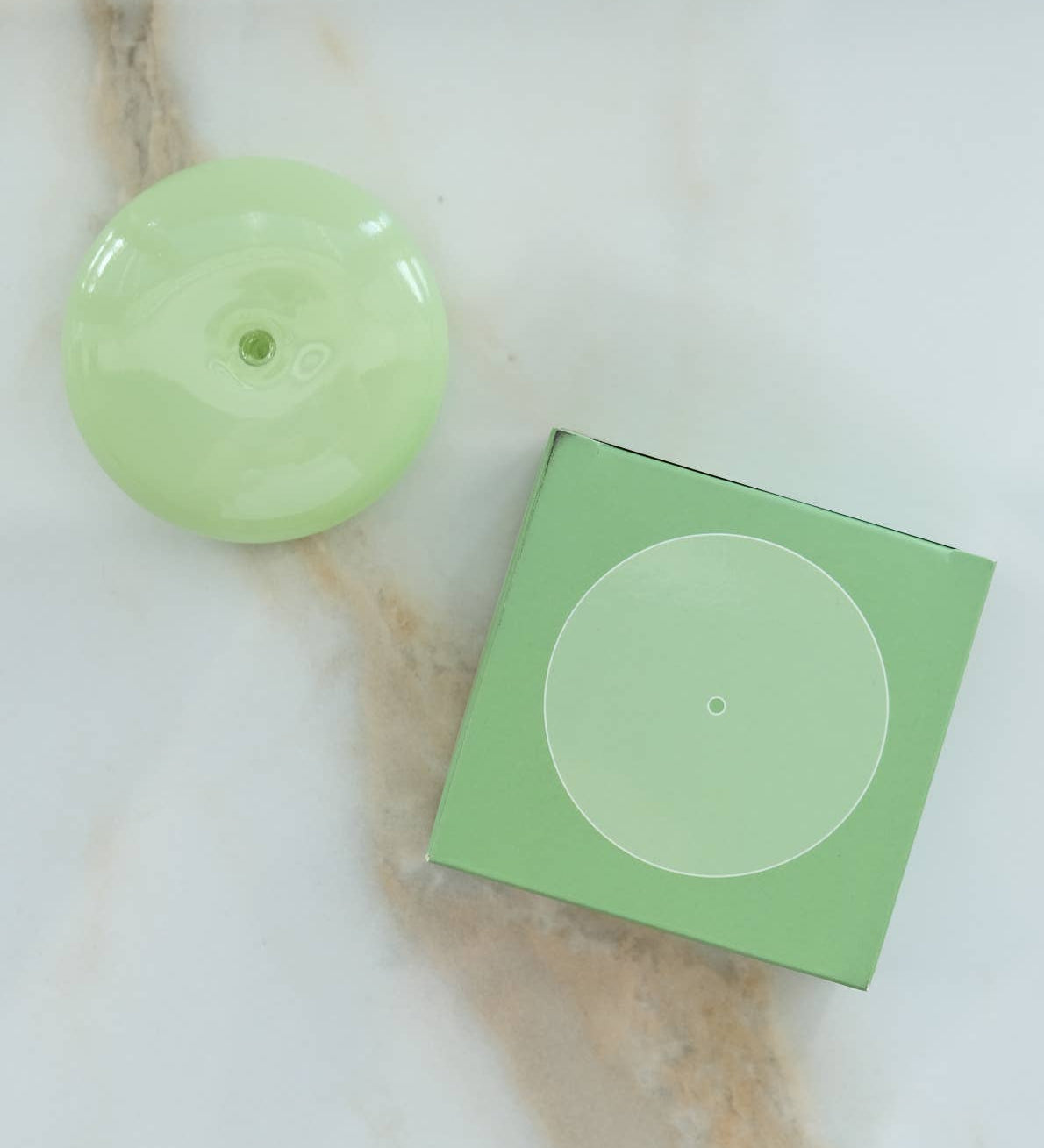 Glass Bubble Incense Holder