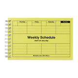 Pocket Size Weekly Planner Undated 58 Weeks Dayfree