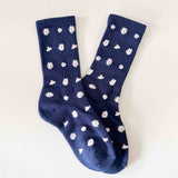 Daisy Dot Crew Socks