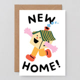 Happy House' New Home Greetings Card