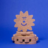 7.8" Star Face Cork Trivet