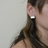 Curl Hoops Earrings | Sterling Silver