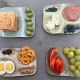 Ceramic Snack Plate (Four Wells)