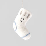 Socks Hanging Felt Ornament