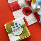 Waffle Tea Towel - Potluck