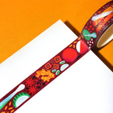 Asian Produce Washi Tape | Food Washi Stationery Craft Tape