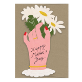 Happy Mother's Day Flowers - Die Cut Card