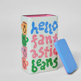 Happy Nice Brew Time Kitchen Storage Tin