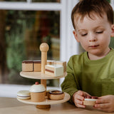 Wooden Desserts Tower