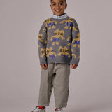 Gray Max Sweater - Milk Teeth