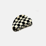 Checker Claw in Black + White