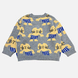 Gray Max Sweater - Milk Teeth