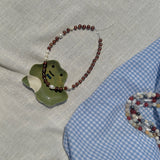 Coffee Pearl Necklace