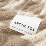 The Teddy Throw - 100% Recycled - Beige Check - FW25