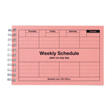Pocket Size Weekly Planner Undated 58 Weeks Dayfree