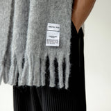 The Reykjavik Scarf with RWS Wool - Grey - FW25