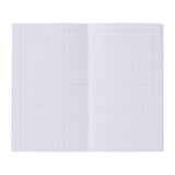 EDiT B7 Grid Notebook with PVC Cover & Zipper Pocket