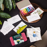 Italian Fields watercolor painting kit