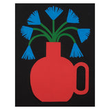 Blue Flowers Art Print
