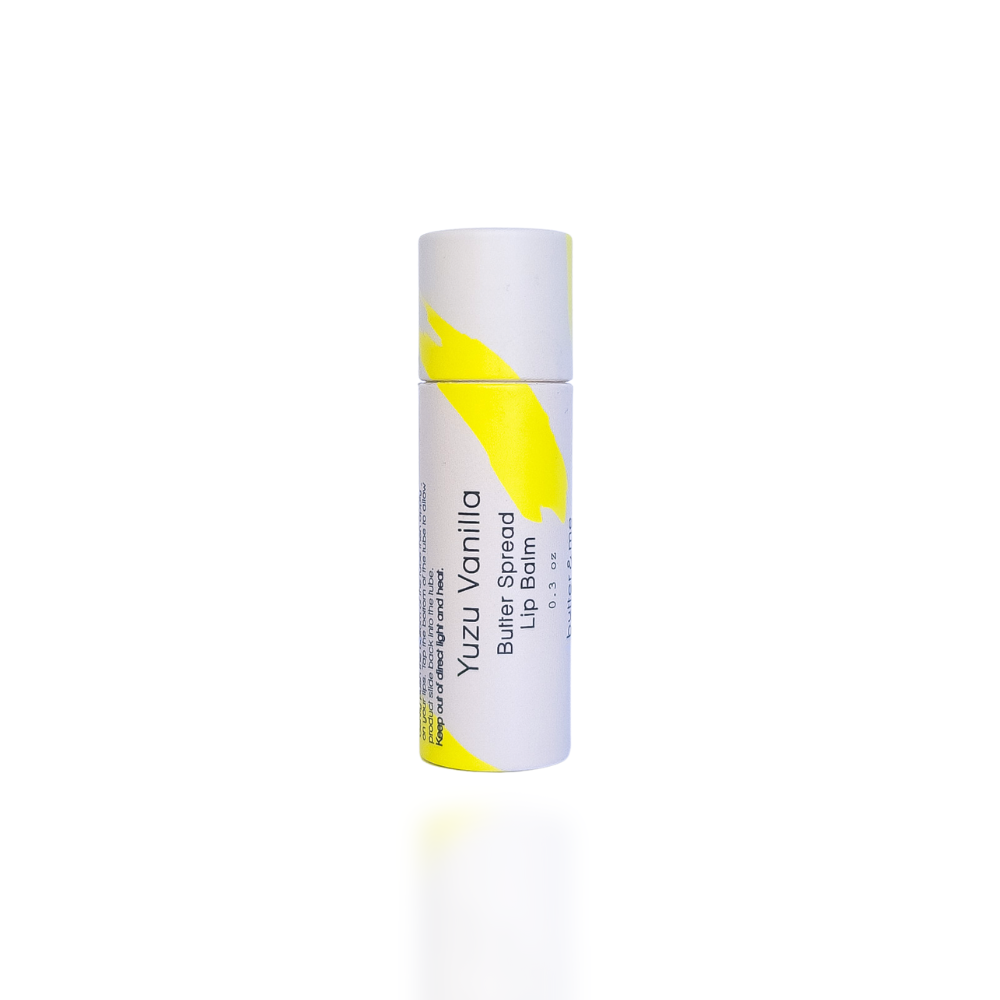 Butter Spread Lip Balm - Plastic Free, Vegan, Natural